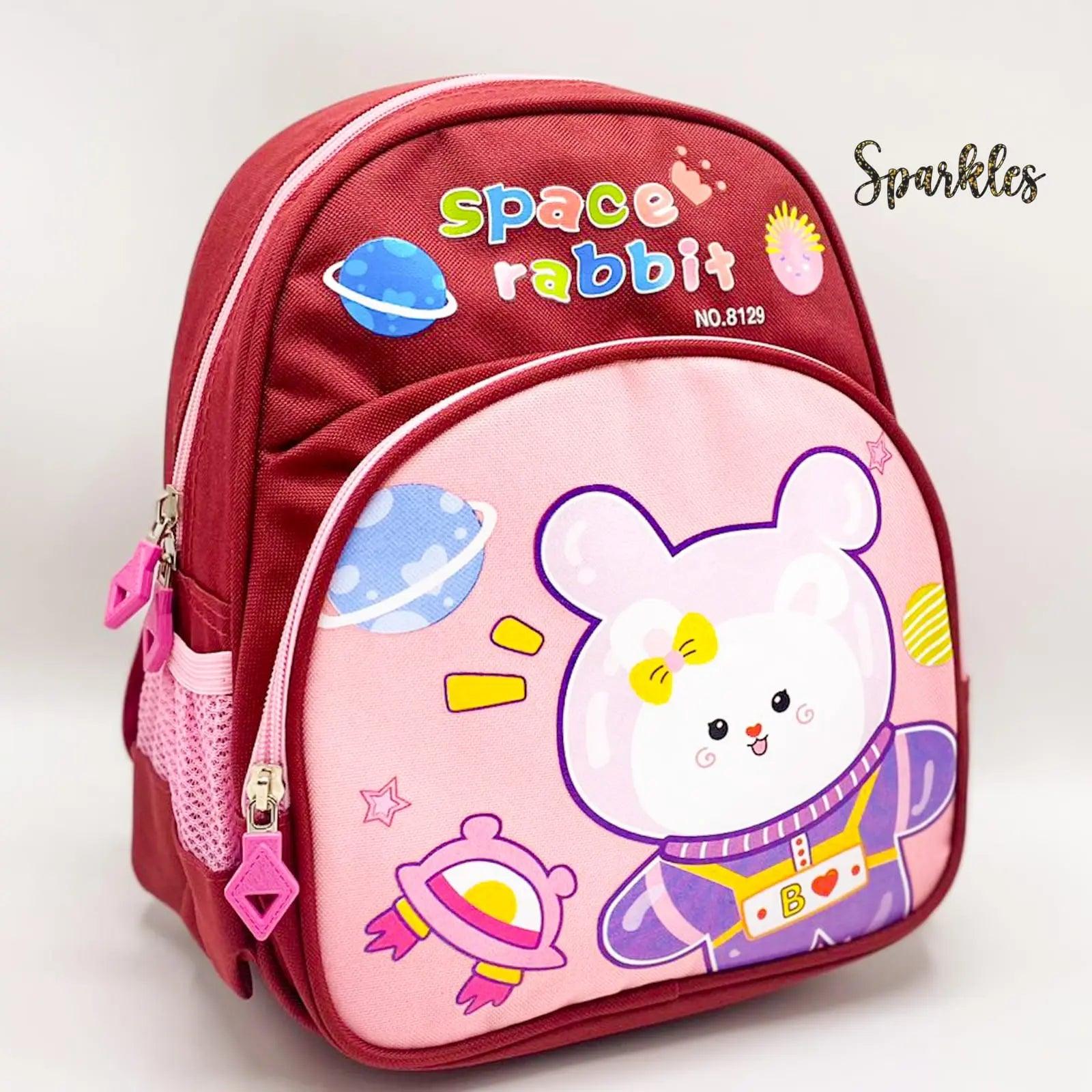 SPACE RABBIT BACKPACK SPARKLES