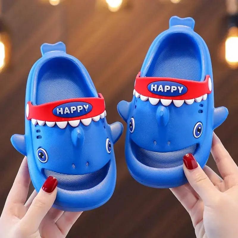 TRENDY SHARK CROCS SPARKLES