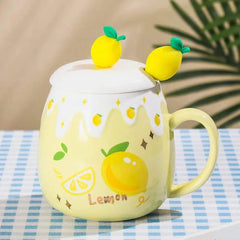 SWEET CERAMIC FRUIT MUG SPARKLES