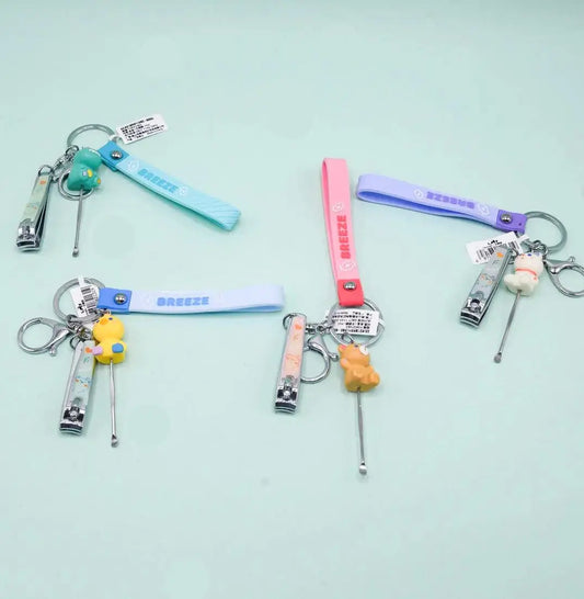 CUTEST NAIL CLIPPER KEYCHAIN SPARKLES
