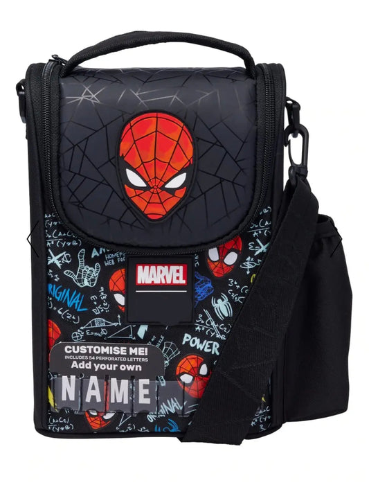 SPIDER-MAN LUNCH BAG WITH STRAP SPARKLES
