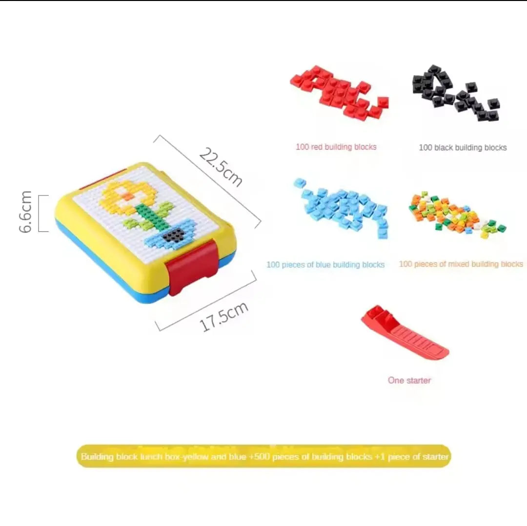 GENERIC BENTO BOX WITH BUILDING BLOCKS - Sparkles