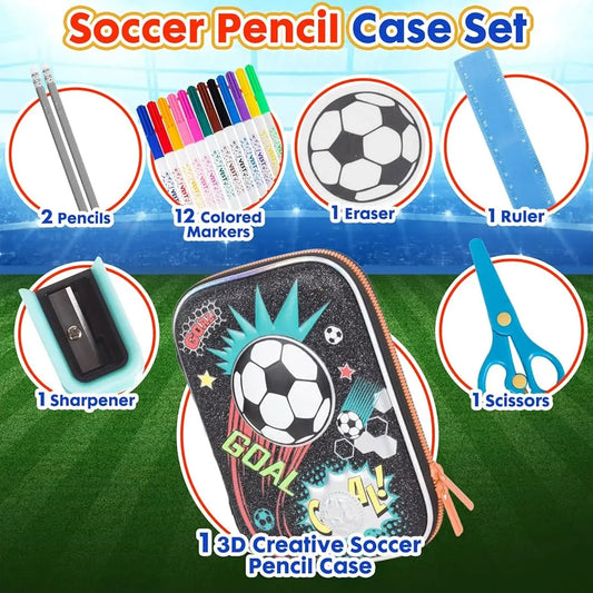 VEST FOOTBALL STATIONERY SET SPARKLES