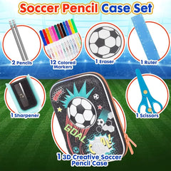 VEST FOOTBALL STATIONERY SET SPARKLES
