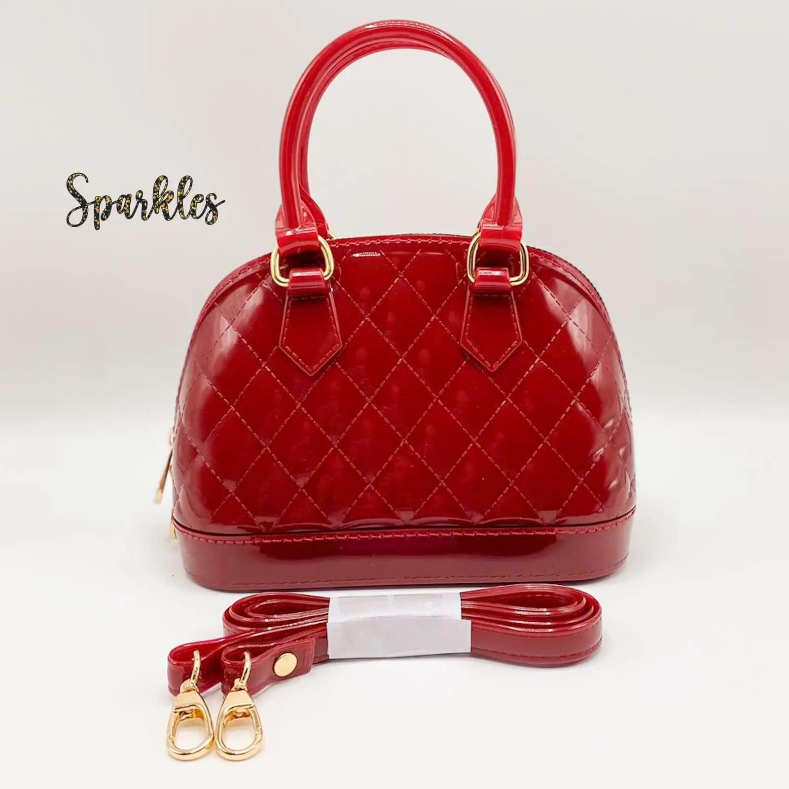 EXQUISITE QUILTED BAG SPARKLES