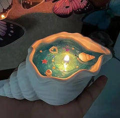 OCEAN THEMED SCENTED CANDLE SPARKLES