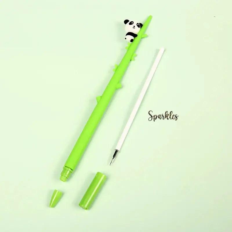 CUDDLY PANDA GEL PEN SPARKLES