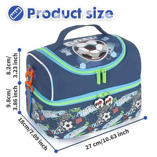 VEST FOOTBALL LUNCH BAG SPARKLES