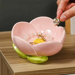 TULIP CERAMIC TRINKET HOLDER SPARKLES