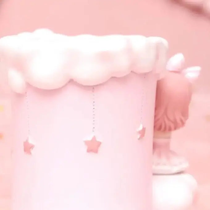 CERAMIC FAIRY HOLDER SPARKLES