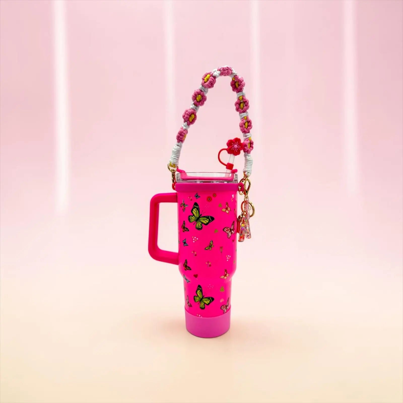 TRENDY BUTTERFLY TUMBLER - Sparkles
