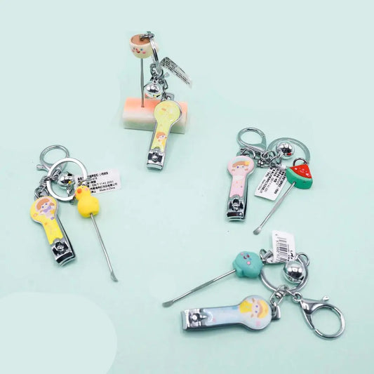 CUTEST NAIL CLIPPER KEYCHAIN SPARKLES