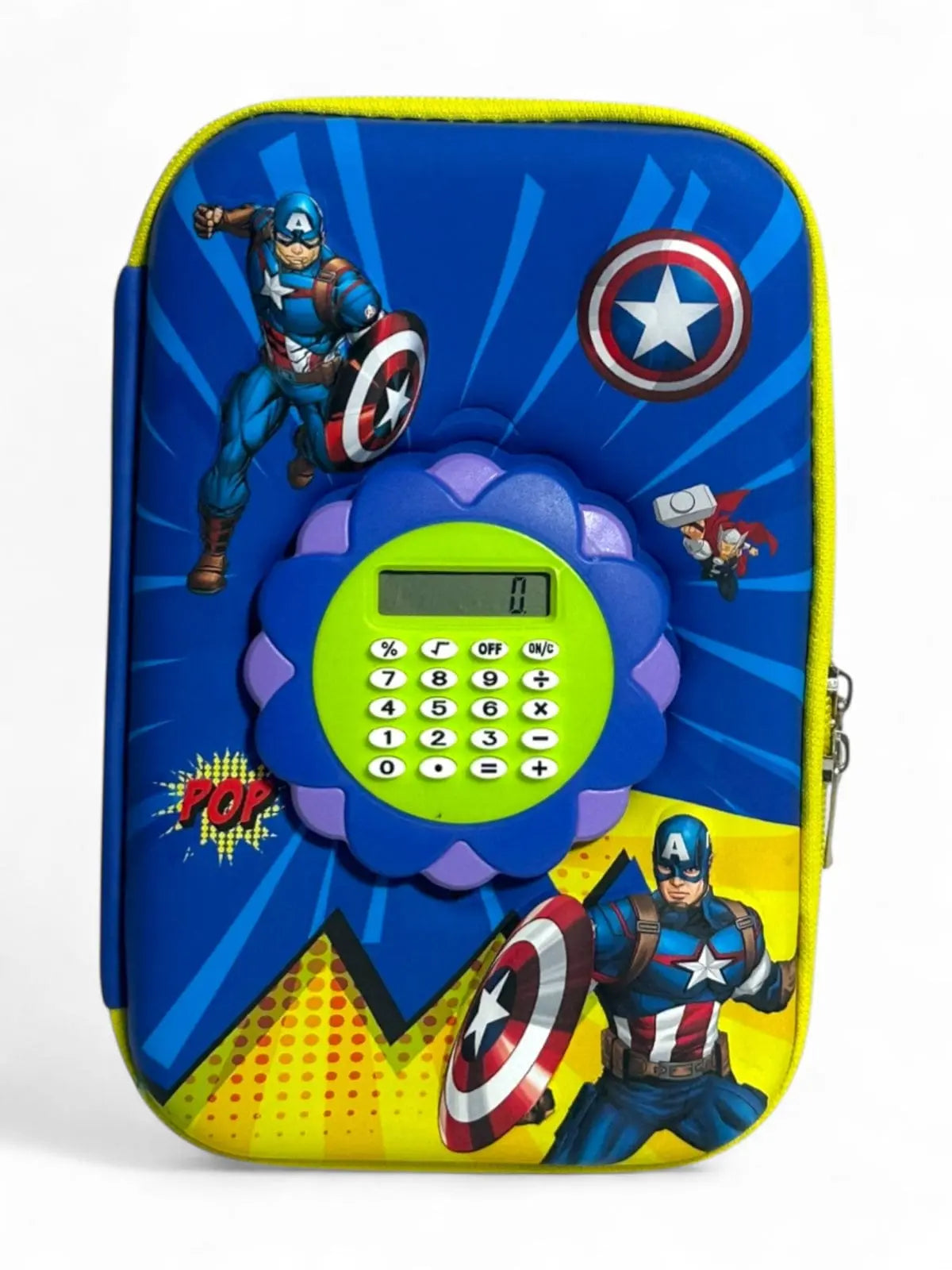 TRENDY PENCIL ORGANIZER WITH CALCULATOR - Sparkles