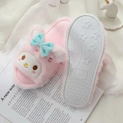 BEAUTIFUL FURY PLUSH SLIPPERS FOR WINTER SPARKLES