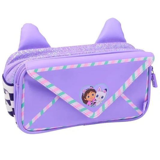 ORIGINAL GABBY'S DOLLHOUSE PENCIL CASE SPARKLES