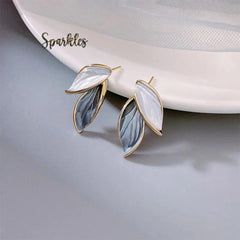 LEAF STUDS SPARKLES