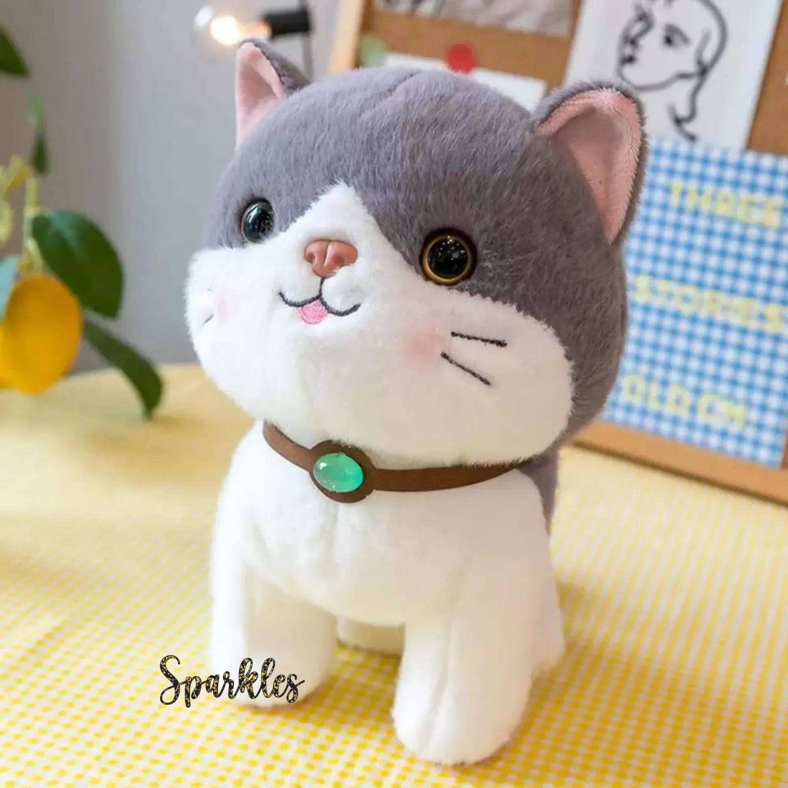 CAT PLUSH TOY SPARKLES