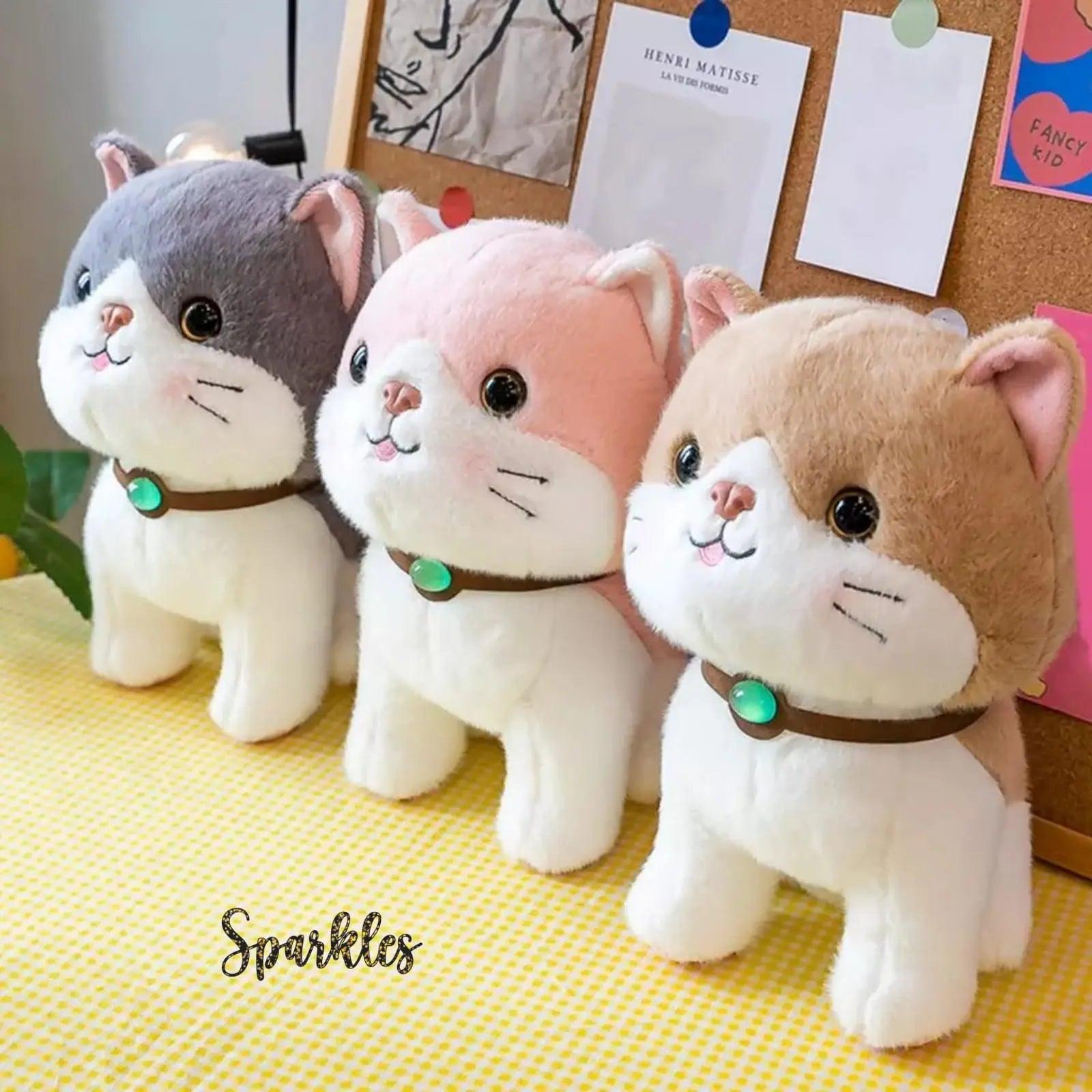 CAT PLUSH TOY SPARKLES