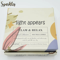 CRYSTAL CANDLES SPARKLES