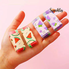 DELICIOUS FRUITY ERASER SPARKLES