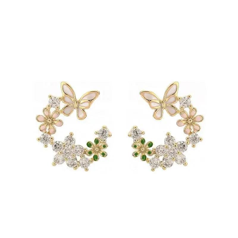 EXQUISITE BUTTERFLY STUDS SPARKLES
