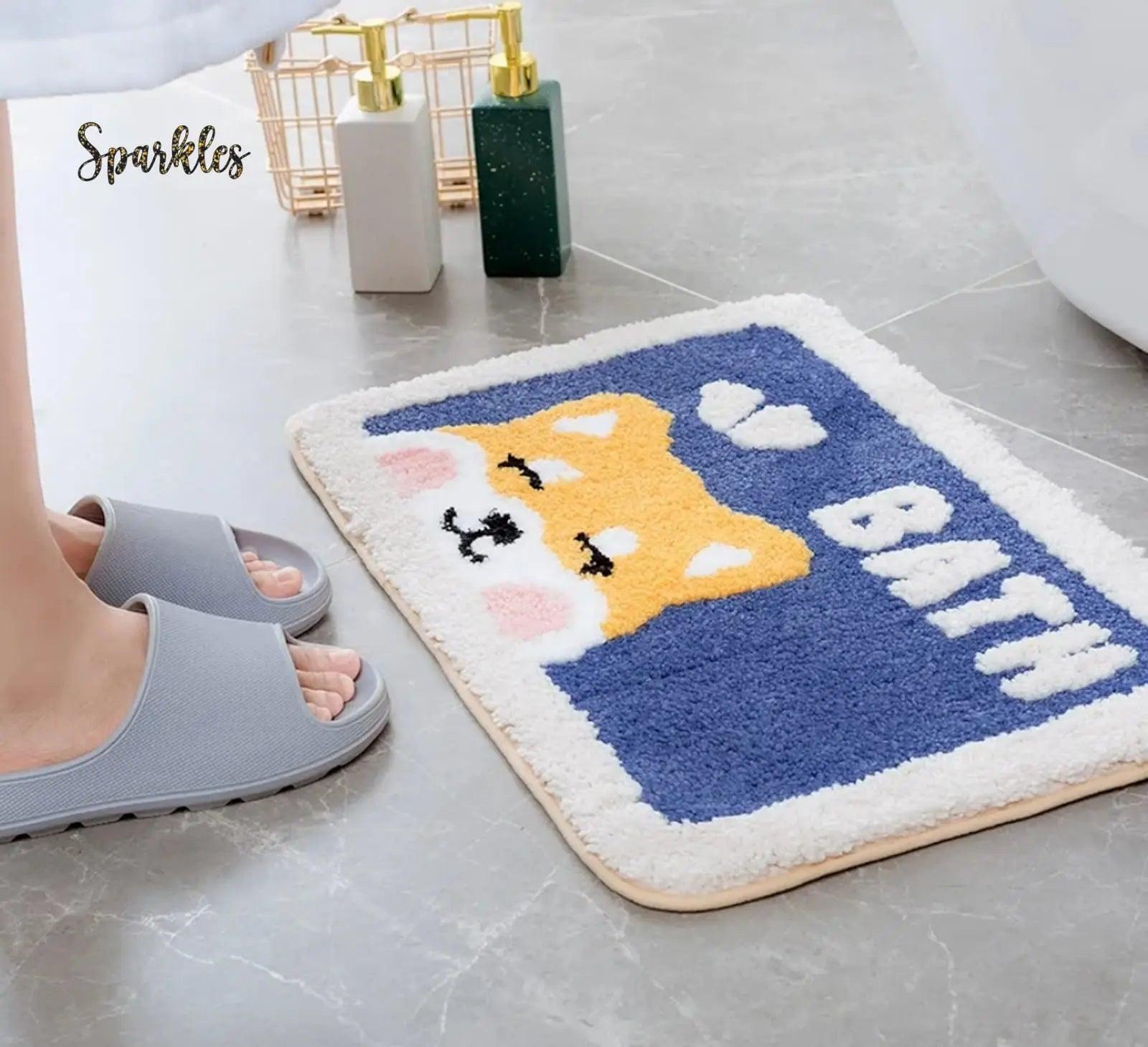 CUTE FLOOR RUG SPARKLES