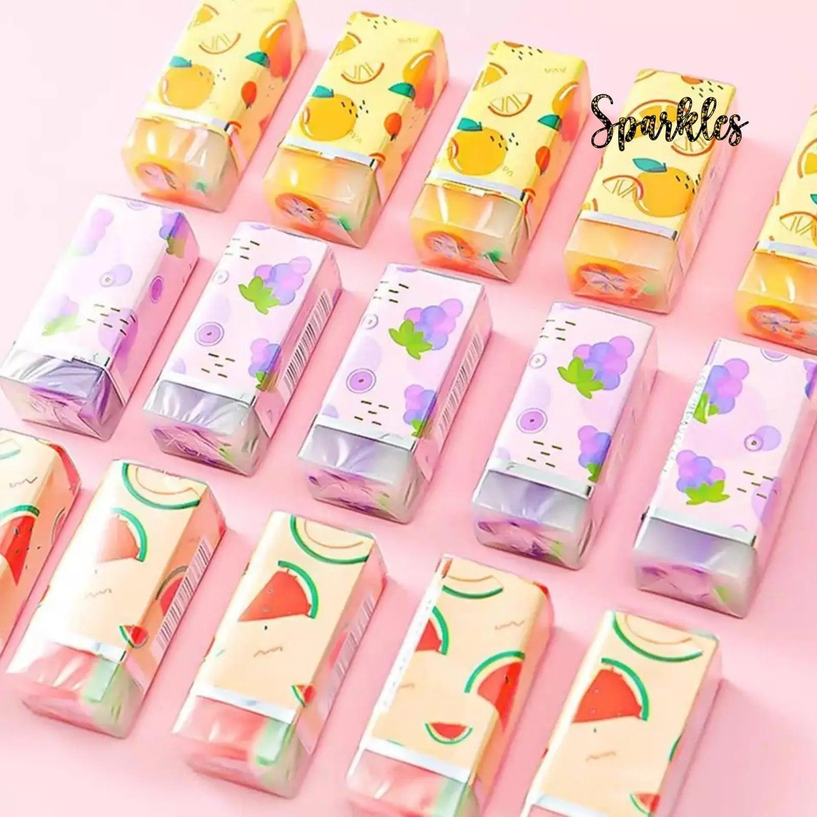 DELICIOUS FRUITY ERASER SPARKLES