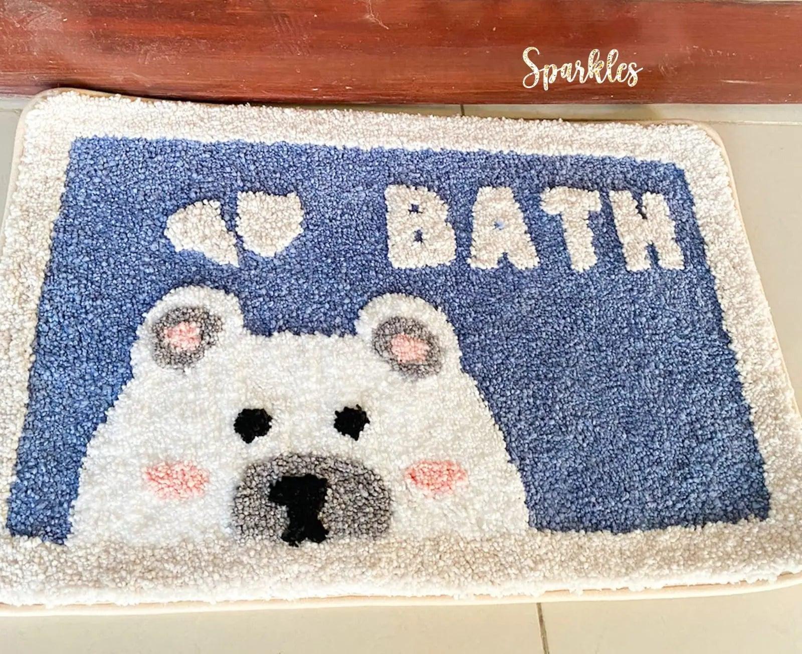 CUTE FLOOR RUG SPARKLES