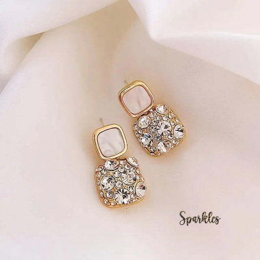 RHINESTONE EARRINGS SPARKLES