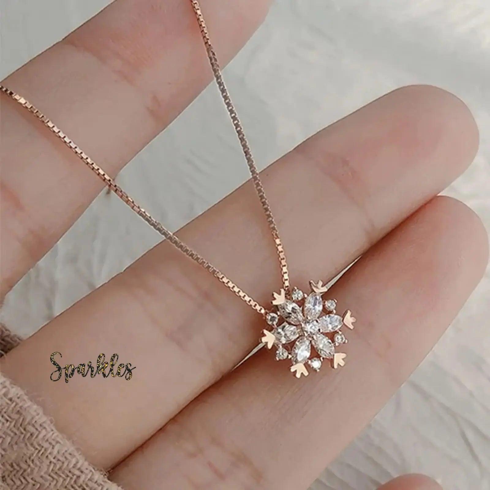 SNOWFLAKE CHARM SPARKLES