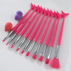 MERMAID MAKE-UP BRUSH SET SPARKLES