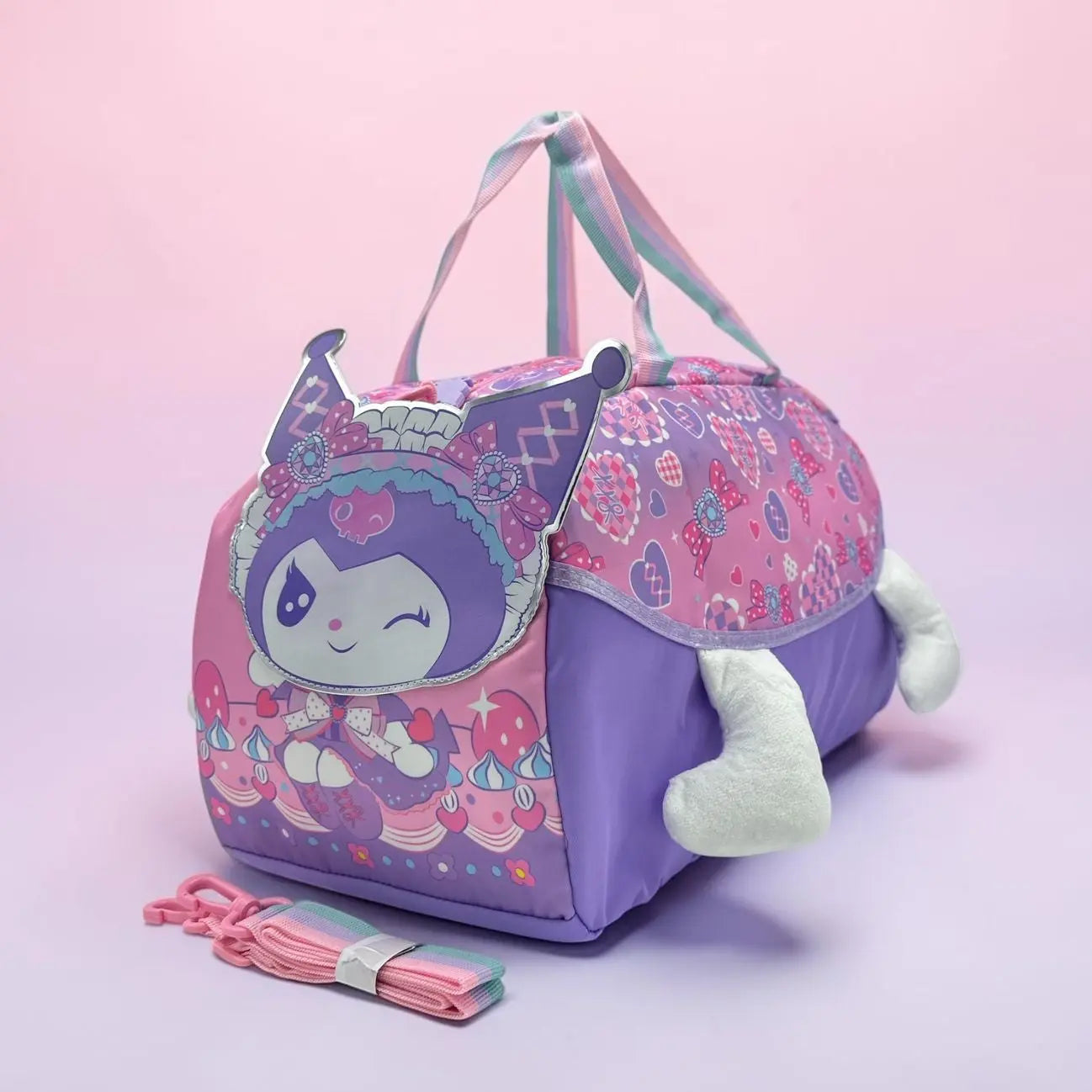 KUROMI DUFFEL BAG SPARKLES