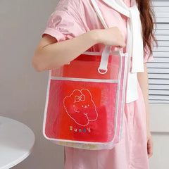 PRETTY MESH TOTE BAG