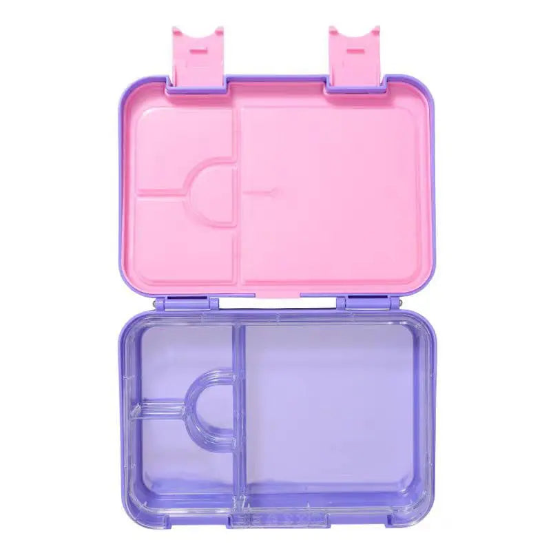 SMIGGLE PURPLE ICECREAM BENTO LUNCH BOX SPARKLES