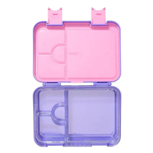 SMIGGLE PURPLE ICECREAM BENTO LUNCH BOX SPARKLES