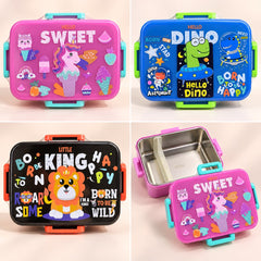 CUTE & PRACTICAL CHARACTER STAINLESS STEEL LUNCH BOX