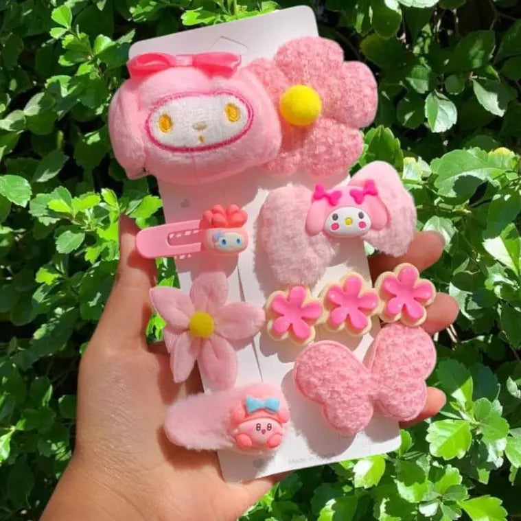 ADORABLE KAWAII HAIR CLIPS SPARKLES