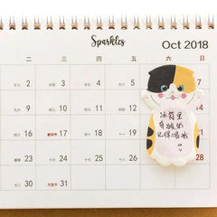 QUIRKY KITTY MEMO PAD