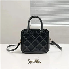 QUILTED SATCHEL BAG