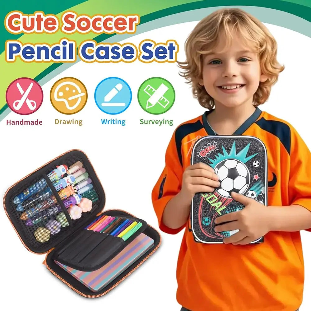 VEST FOOTBALL STATIONERY SET SPARKLES