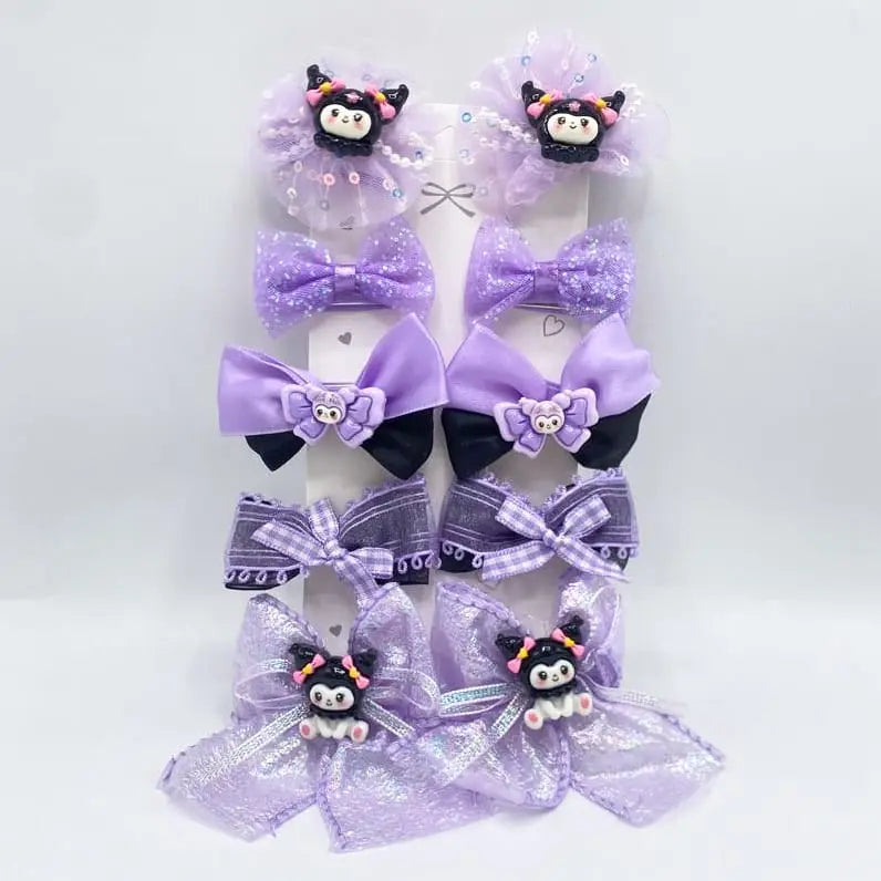 ADORABLE KAWAII HAIR CLIPS SPARKLES