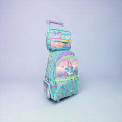 VEST MERMAID TROLLEY BAG WITH MATCHING FREE LUNCH BAG