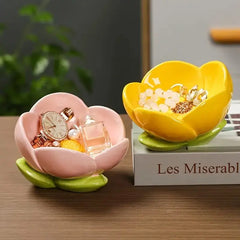 TULIP CERAMIC TRINKET HOLDER SPARKLES