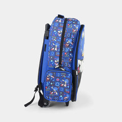 SONIC TROLLEY BACKPACK WITH LIGHT UP WHEELS - Sparkles