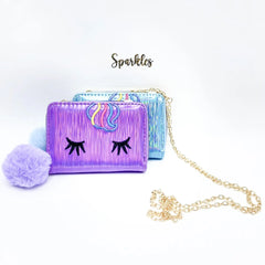 SHINY UNICORN WALLET