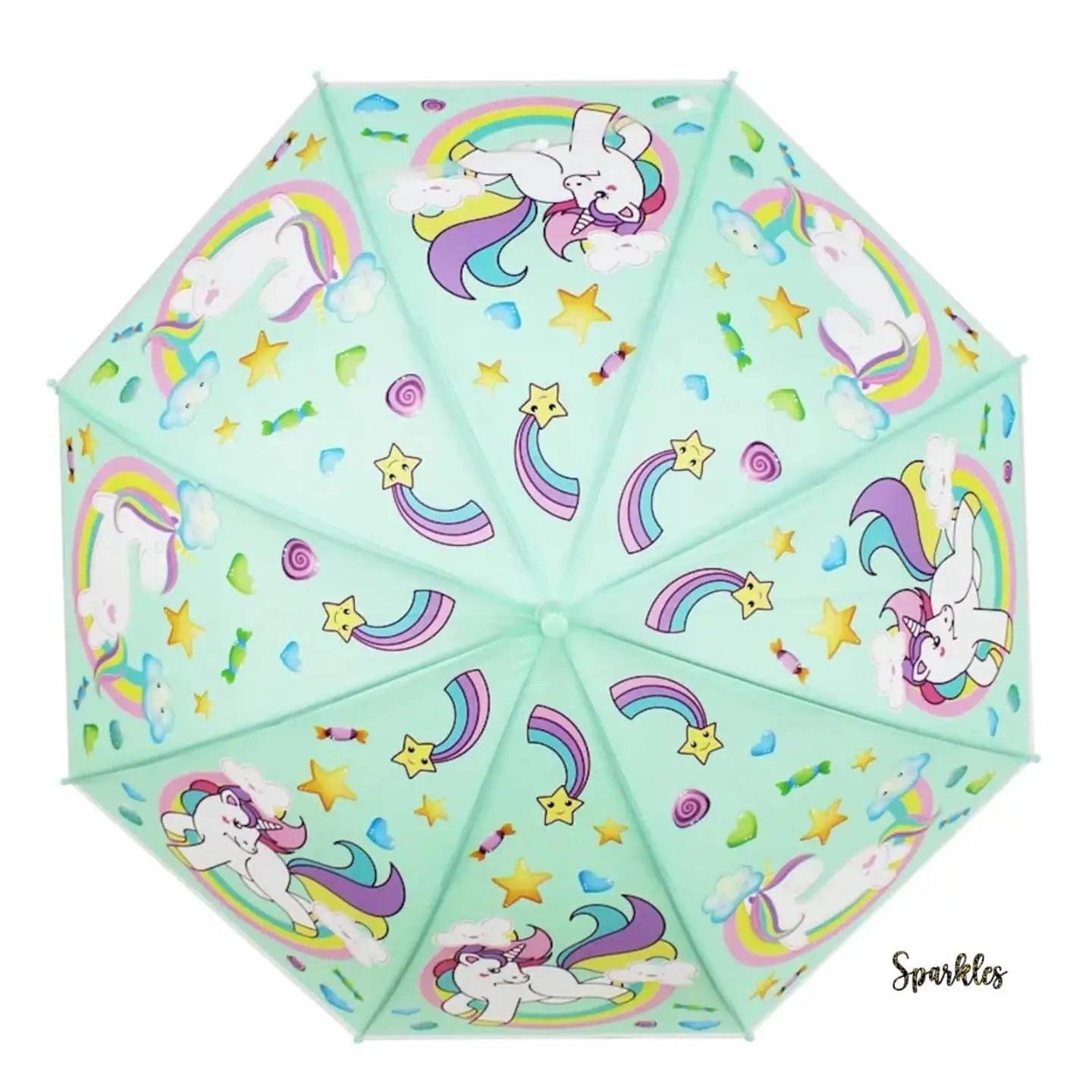 TRENDING UNICORN UMBRELLA SPARKLES