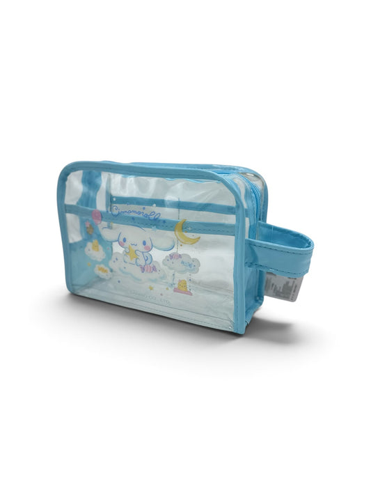 COOLEST TRANSPARENT CINNAMOROLL TRAVEL POUCH