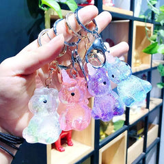 CRYSTAL UNICORN KEYCHAIN