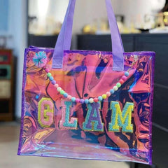 HOLOGRAPHIC TOTE BAG
