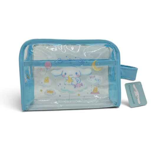 COOLEST TRANSPARENT CINNAMOROLL TRAVEL POUCH